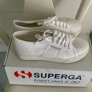 Superga Tot White Sneakers…